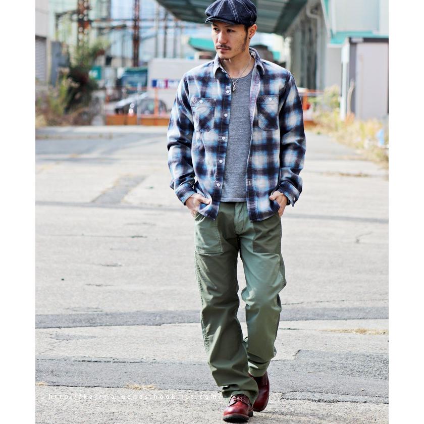 児島ジーンズ 公式通販 マルチ ベイカーパンツ 切り替え ストレート バイク メンズ ボトムス | 児島ジーンズ | 04