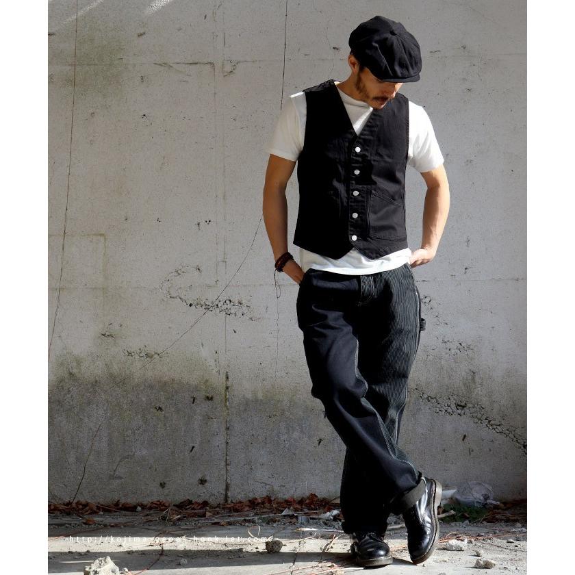 児島ジーンズ 公式通販 オーバーダイ マルチワークパンツ ストライプ ドット ストレート バイク メンズ ボトムス | 児島ジーンズ | 18