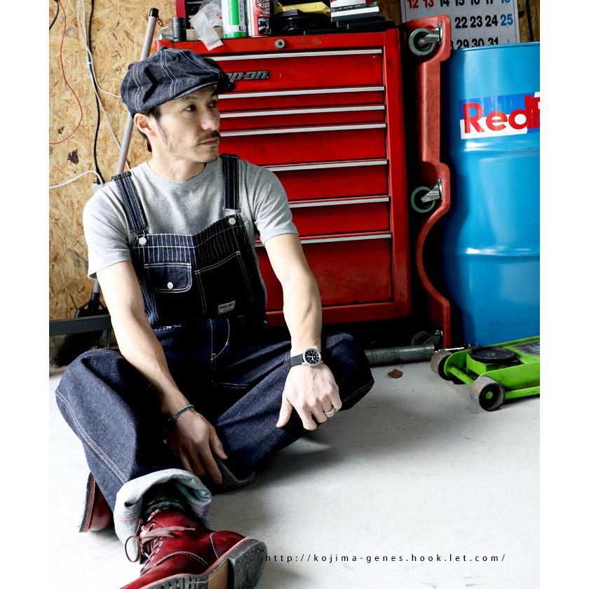 Vanson ダークブルー オーバーオール Vanson ダークブルー