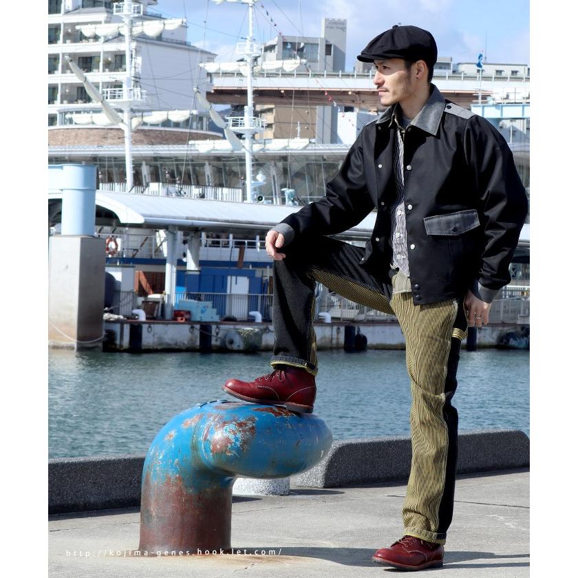 児島ジーンズ 公式通販 オーバーダイ マルチ ペインターパンツ 切り替え ストレート バイク メンズ ボトムス 【 RNB-1285 】 | 児島ジーンズ | 04