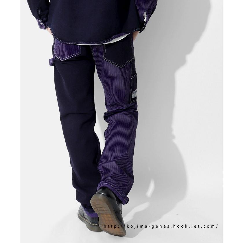 児島ジーンズ 公式通販 オーバーダイ マルチ ペインターパンツ 切り替え ストレート バイク メンズ ボトムス 【 RNB-1285 】 | 児島ジーンズ | 11