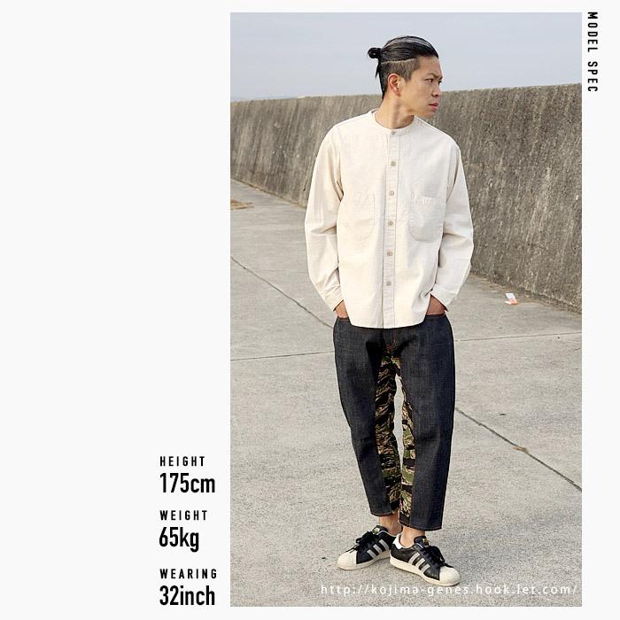 児島ジーンズ 公式通販 モンキーコンボ クロップド パンツ 切り替え サルエル アメカジ メンズ バイク 夏 Rnb1309 Rnb1309 Hook Let 通販 Yahoo ショッピング