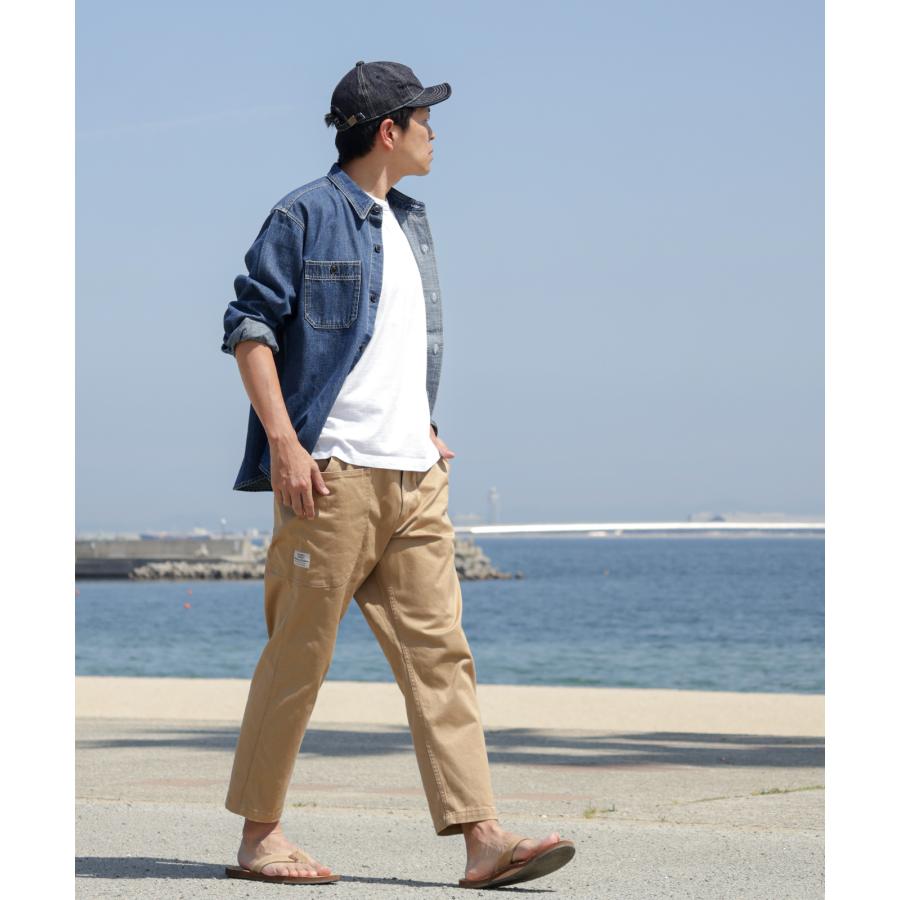 ミトン クロップドパンツ 【 児島ジーンズ 】 ボトムス アウトドア キャンプ ソロキャン バイク ツーリング カーキ ベージュ 男性 女性【 RNB1325 】 | 児島ジーンズ | 16