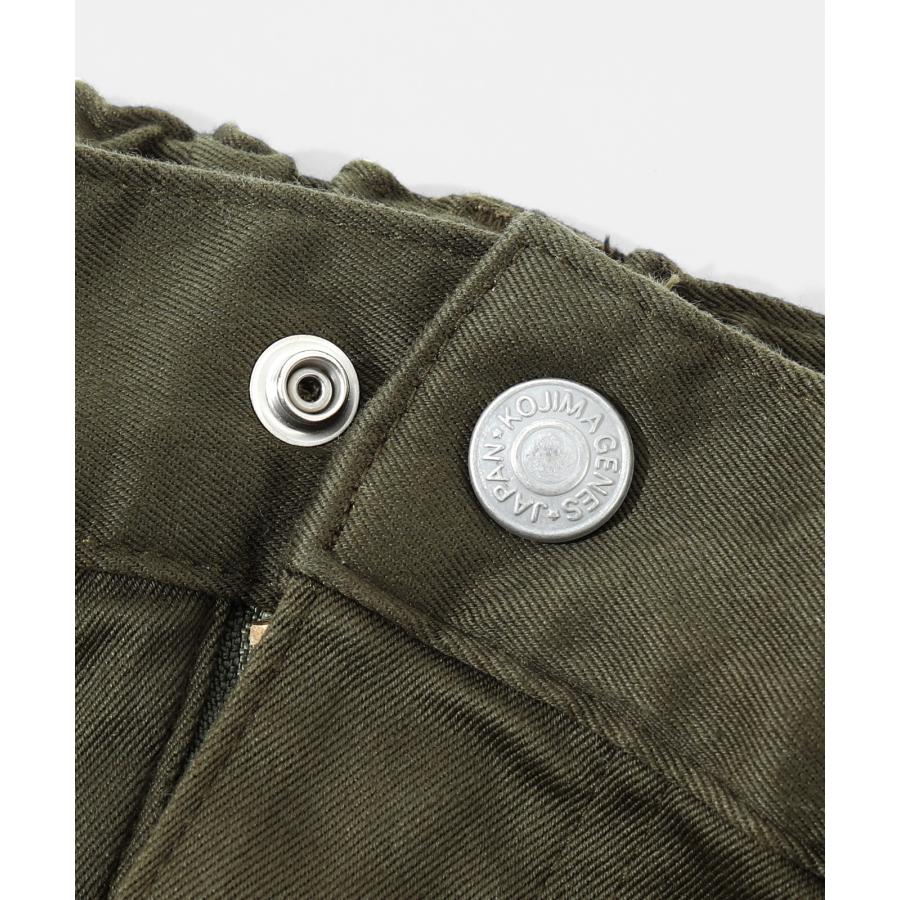 ミトン クロップドパンツ 【 児島ジーンズ 】 ボトムス アウトドア キャンプ ソロキャン バイク ツーリング カーキ ベージュ 男性 女性【 RNB1325 】 | 児島ジーンズ | 17