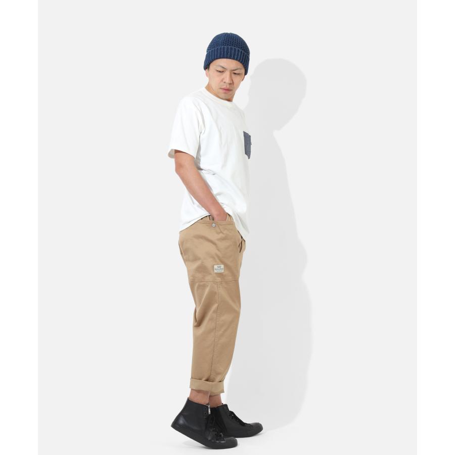 ミトン クロップドパンツ 【 児島ジーンズ 】 ボトムス アウトドア キャンプ ソロキャン バイク ツーリング カーキ ベージュ 男性 女性【 RNB1325 】 | 児島ジーンズ | 07