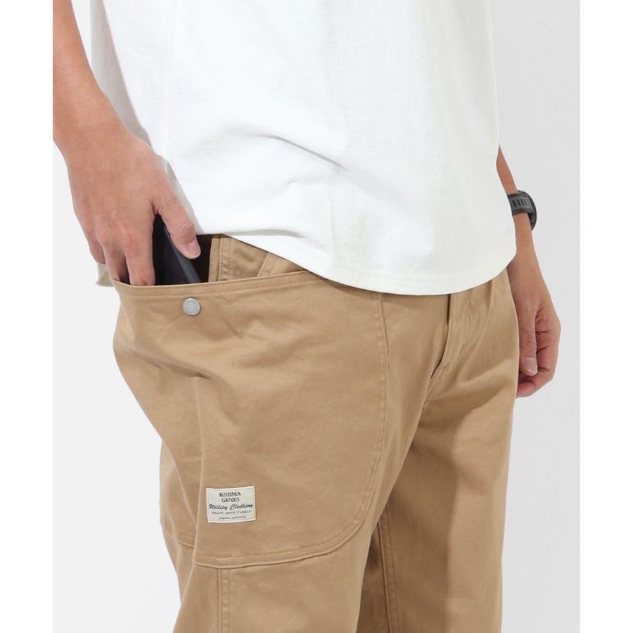 ミトン クロップドパンツ 【 児島ジーンズ 】 ボトムス アウトドア キャンプ ソロキャン バイク ツーリング カーキ ベージュ 男性 女性【 RNB1325 】 | 児島ジーンズ | 08