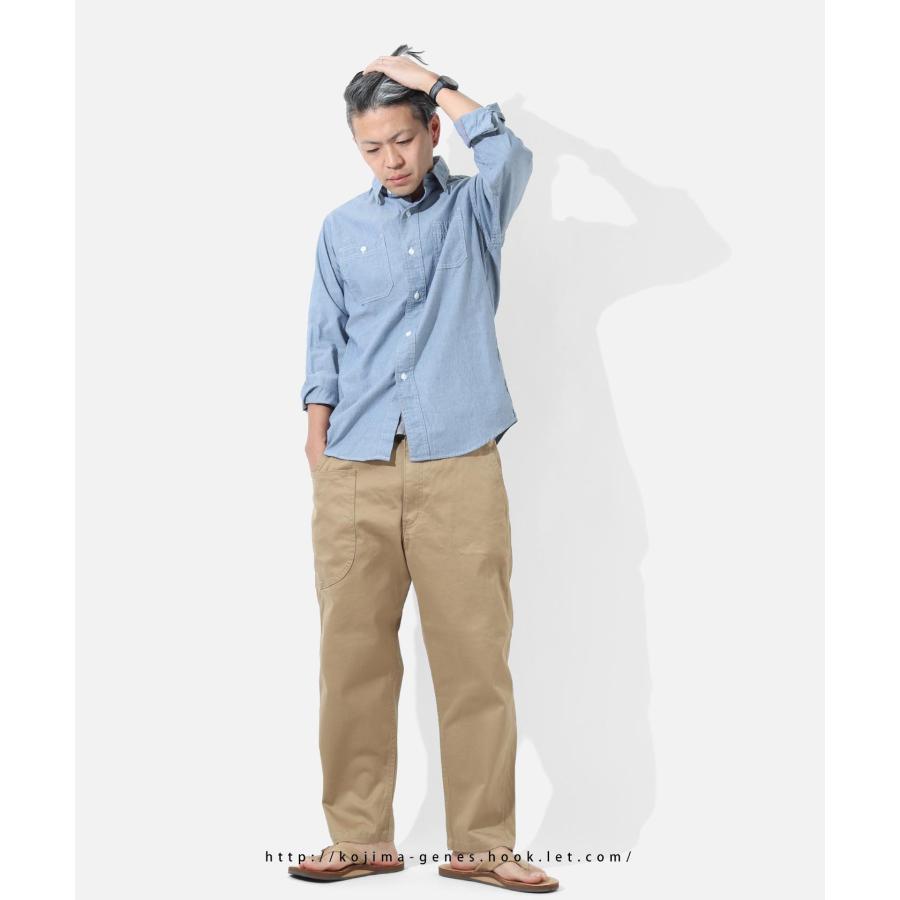 ミトン クロップドパンツ 【 児島ジーンズ 】 ボトムス アウトドア キャンプ ソロキャン バイク ツーリング カーキ ベージュ 男性 女性【 RNB1325 】 | 児島ジーンズ | 10