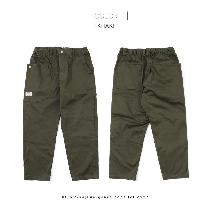ミトン クロップドパンツ 【 児島ジーンズ 】 ボトムス アウトドア キャンプ ソロキャン バイク ツーリング カーキ ベージュ 男性 女性【 RNB1325 】 | 児島ジーンズ | 11