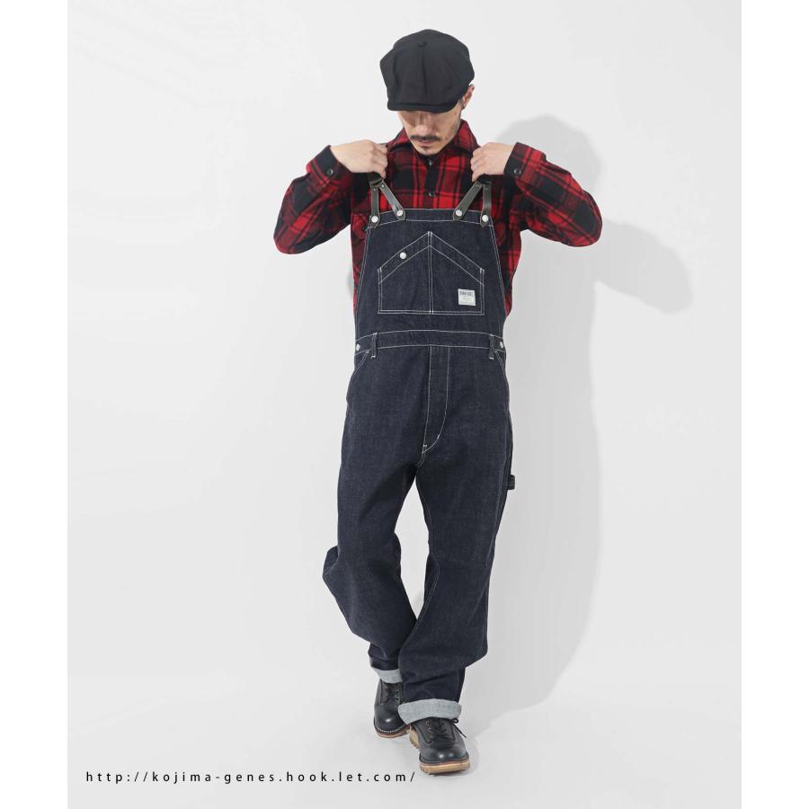 13ozデニム サロペット 【 児島ジーンズ 】 トップス  アウトドア キャンプ アメカジ バイク ツーリング  男性 女性【 RNB1335 】 | 児島ジーンズ | 06