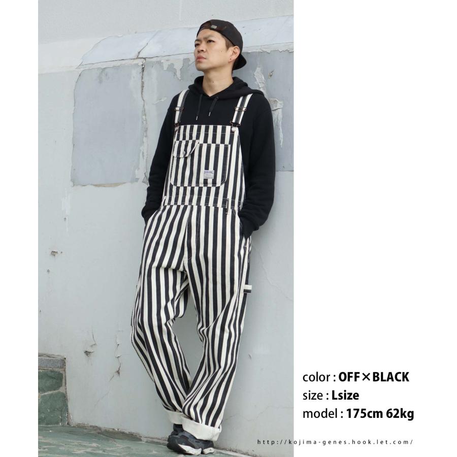 児島ジーンズ ビッグストライプ オーバーオール | 児島ジーンズ | 17