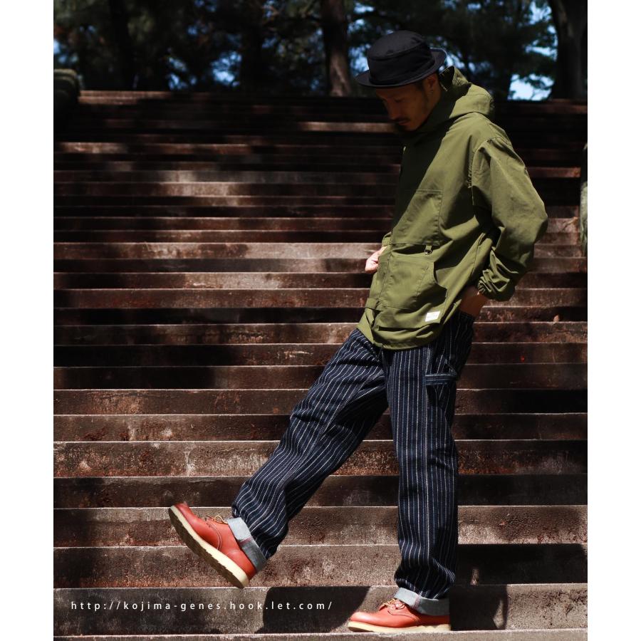 児島ジーンズ 公式通販 13oz バイカラー ストライプ ウォバッシュ ペインターパンツ kojimagenes | 児島ジーンズ | 04