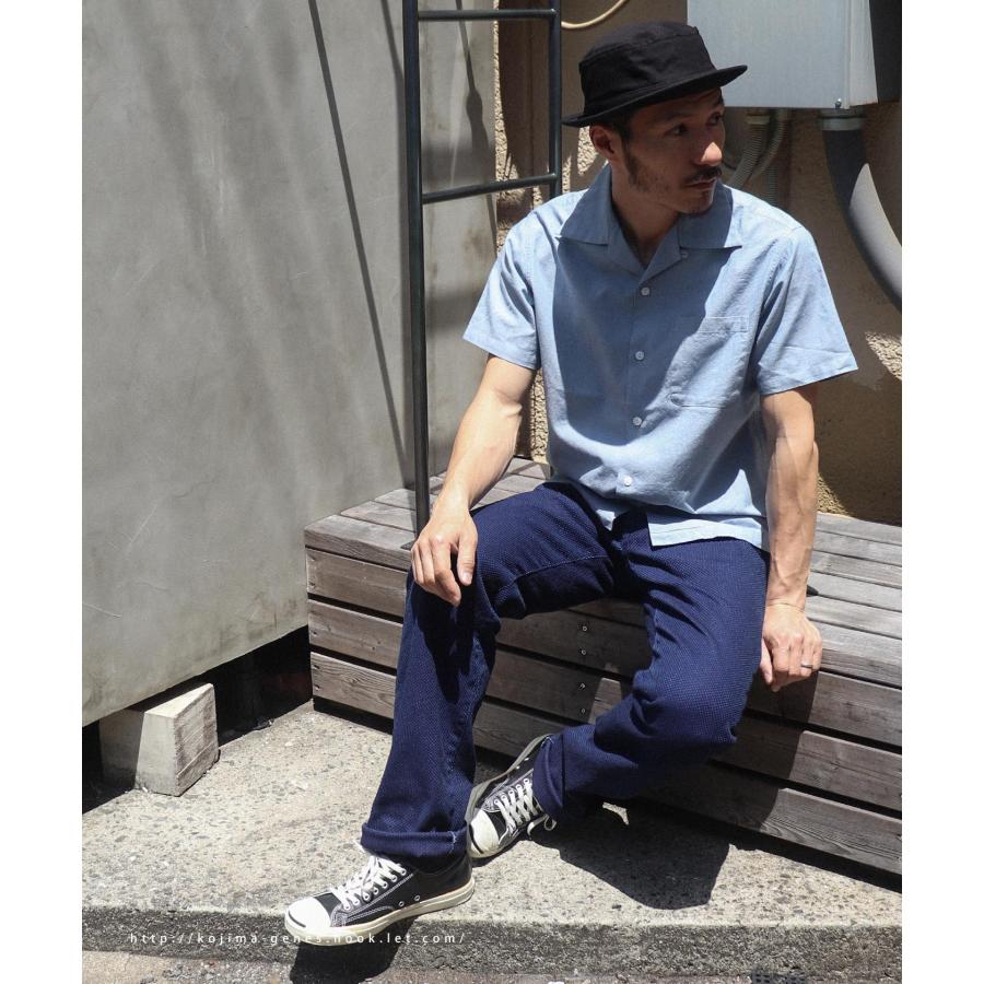 児島ジーンズ 公式通販 刺し子 デニム 5ポケット パンツ kojimagenes