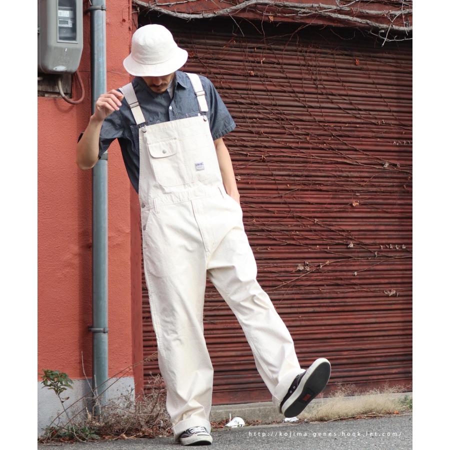 児島ジーンズ 公式通販 富士金梅 カラーネップ オーバーオール  kojimagenes | 児島ジーンズ | 18