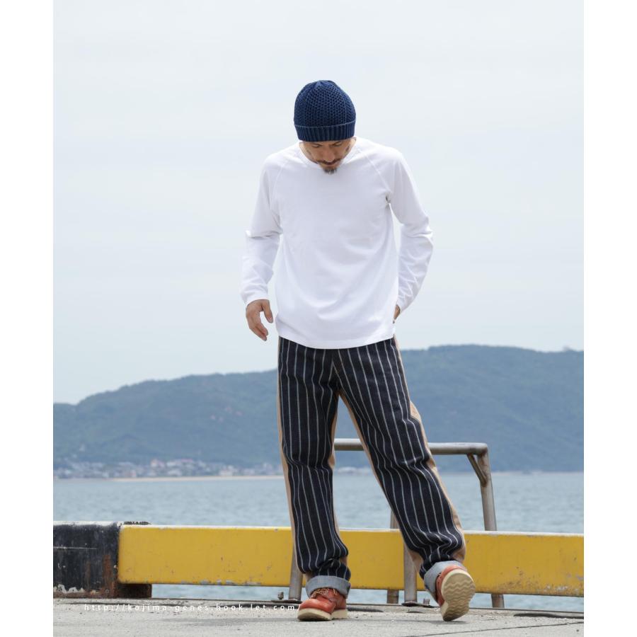 児島ジーンズ 公式通販 ロープウォバッシュ コンボ ワイドパンツ