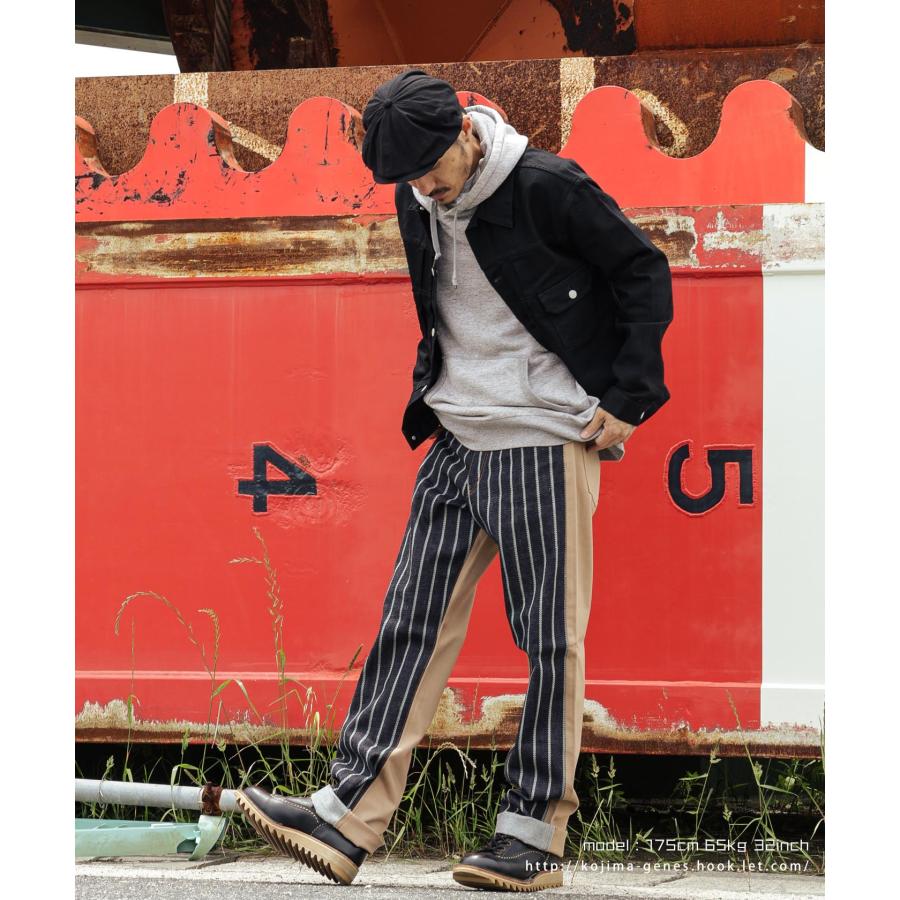 児島ジーンズ 公式通販 ロープウォバッシュ コンボ ワイドパンツ kojimagenes | 児島ジーンズ | 04