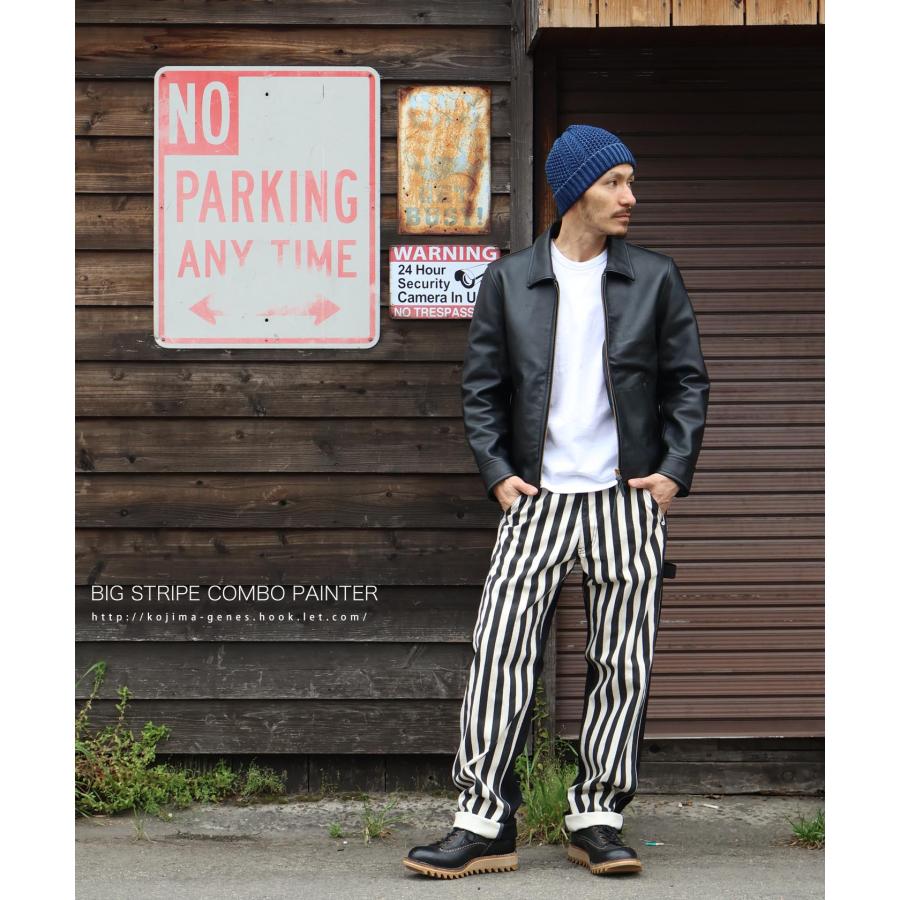 児島ジーンズ 公式通販 ビッグストライプ コンボ ペインター パンツ