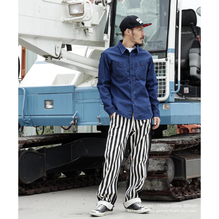 児島ジーンズ 公式通販 ビッグストライプ コンボ ペインター パンツ kojimagenes | 児島ジーンズ | 04