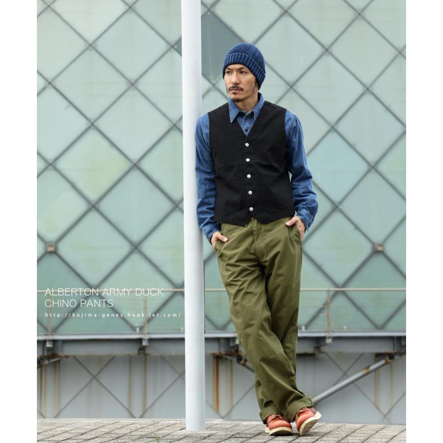 児島ジーンズ 公式通販 アルバートン アーミーダック チノパンツ kojimagenes | 児島ジーンズ | 17