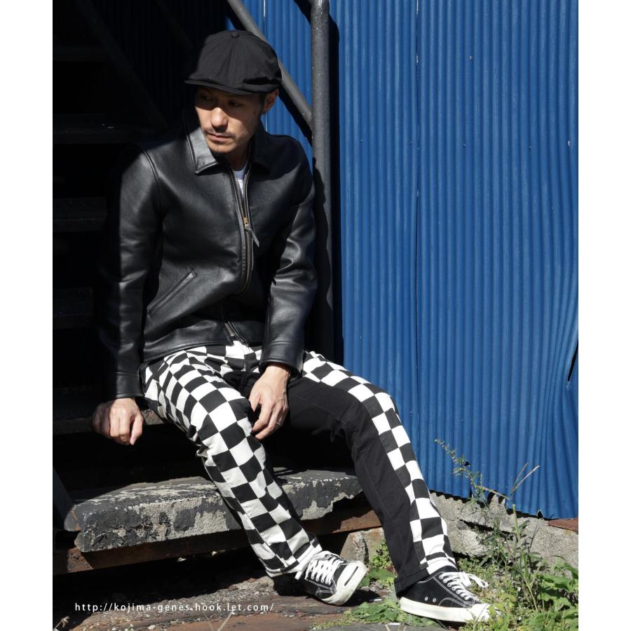 児島ジーンズ 公式通販 ブロックチェック モンキーコンボパンツ kojimagenes | 児島ジーンズ | 05