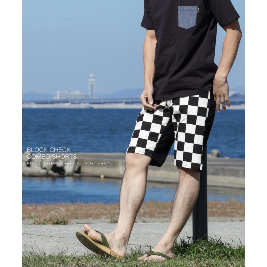 児島ジーンズ 公式通販 ブロックチェック コンボ ショーツ kojimagenes | 児島ジーンズ | 13