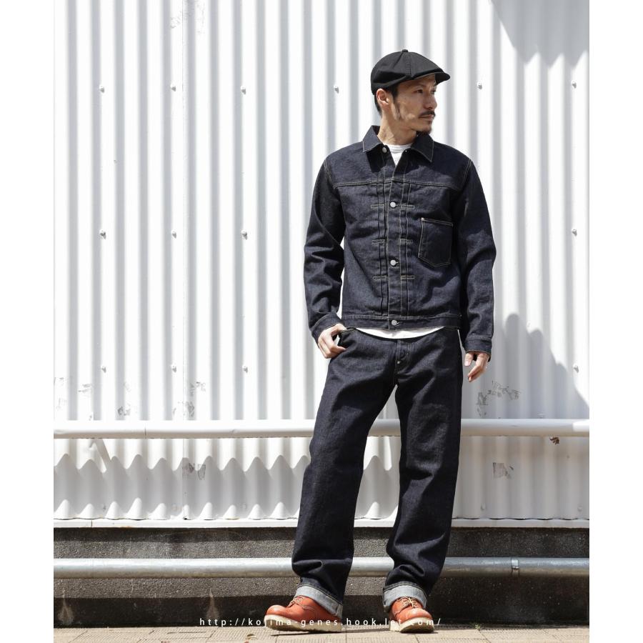 児島ジーンズ 公式通販 17oz 左綾 セルビッチ カウボーイ ストレート ピンク耳 kojimagenes | 児島ジーンズ | 03