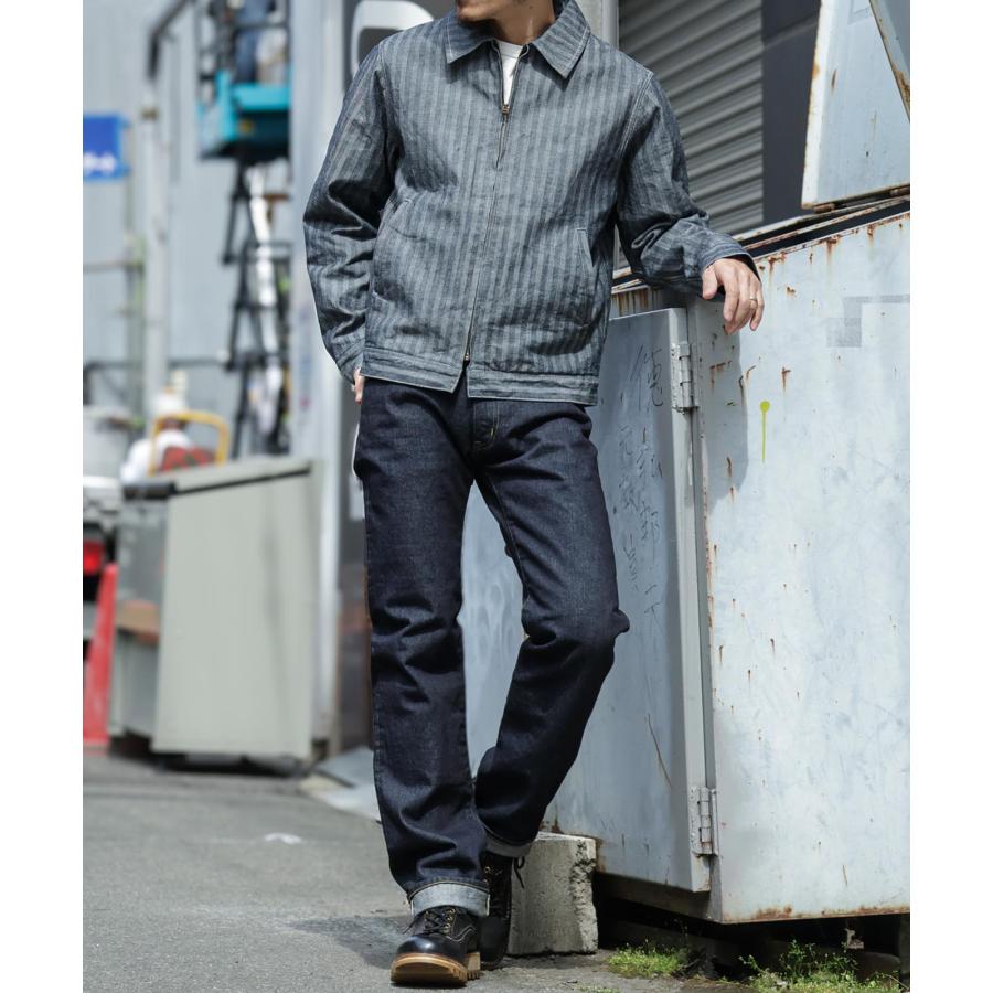 児島ジーンズ 公式通販 17oz 左綾 セルビッチ スリム ストレート ピンク耳 kojimagenes RNB-1402 | 児島ジーンズ | 15