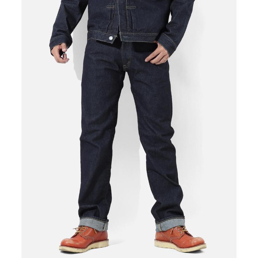 児島ジーンズ 公式通販 17oz 左綾 セルビッチ スリム ストレート
