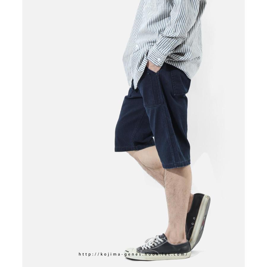 児島ジーンズ 公式通販 刺し子 ベイカーショーツ kojimagenes | 児島ジーンズ | 07