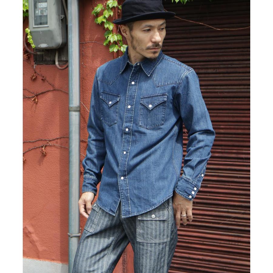 児島ジーンズ 公式通販 ヘリンボーン ブッシュパンツ kojimagenes 日本製 メンズ 岡山デニム 岡山ジーンズ ボトムス ワンウォッシュ 国産 INDIGO RNB1404H | 児島ジーンズ | 14