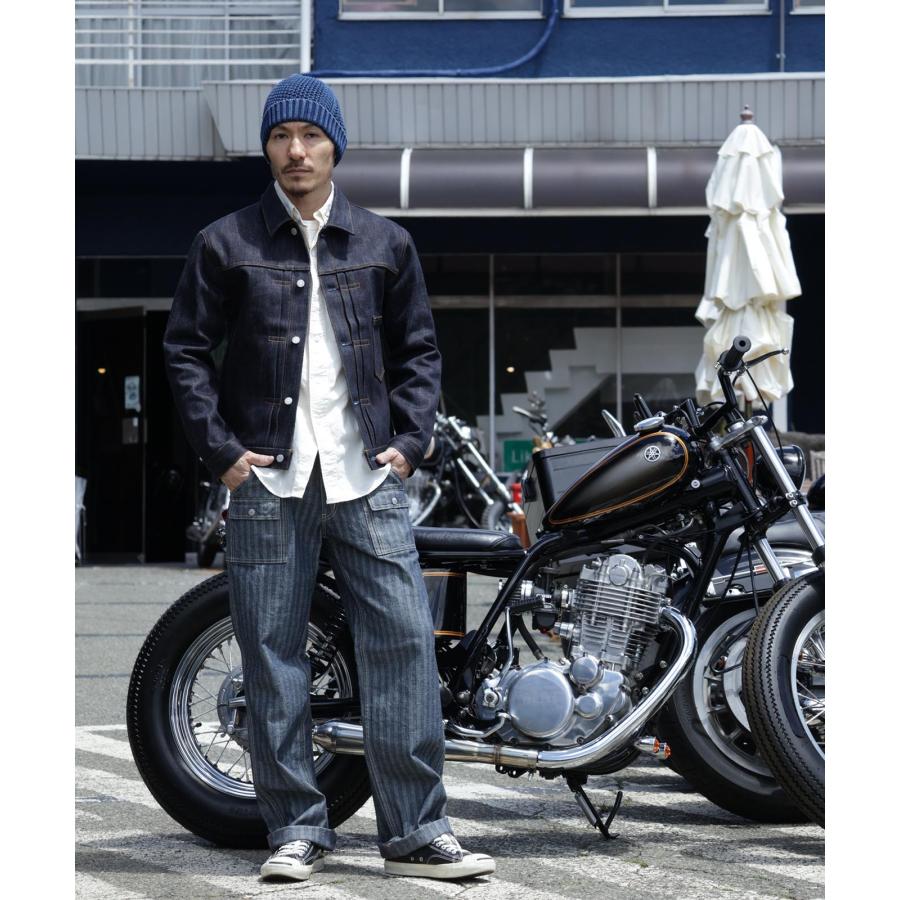 児島ジーンズ 公式通販 ヘリンボーン ブッシュパンツ kojimagenes 日本製 メンズ 岡山デニム 岡山ジーンズ ボトムス ワンウォッシュ 国産 INDIGO RNB1404H | 児島ジーンズ | 15