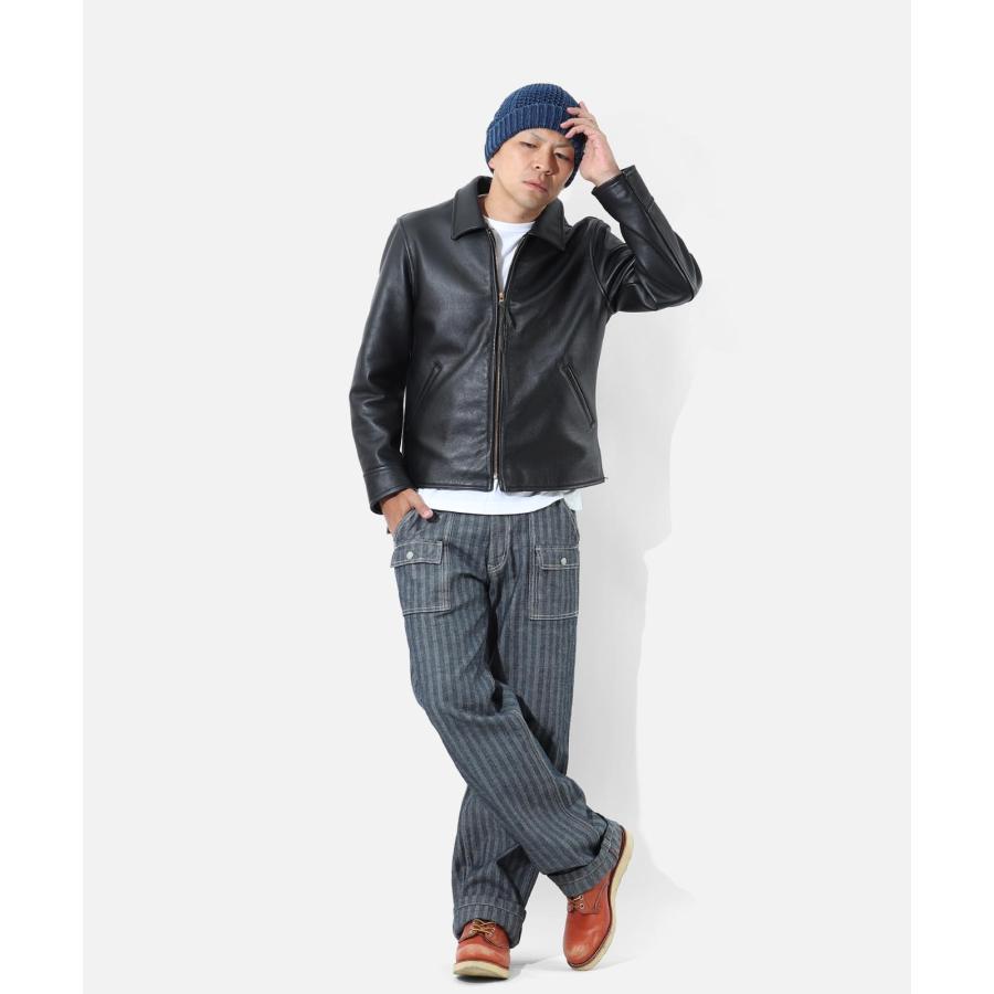 児島ジーンズ 公式通販 ヘリンボーン ブッシュパンツ kojimagenes 日本製 メンズ 岡山デニム 岡山ジーンズ ボトムス ワンウォッシュ 国産 INDIGO RNB1404H | 児島ジーンズ | 07