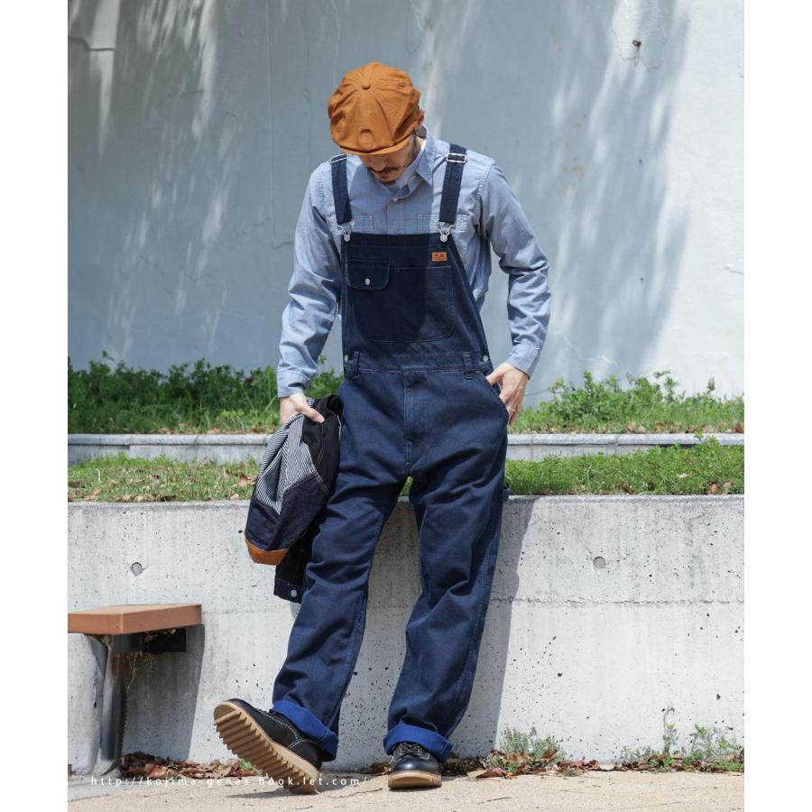 児島ジーンズ 公式通販 刺し子 オーバーオール kojimagenes RNB-1405 | 児島ジーンズ | 15