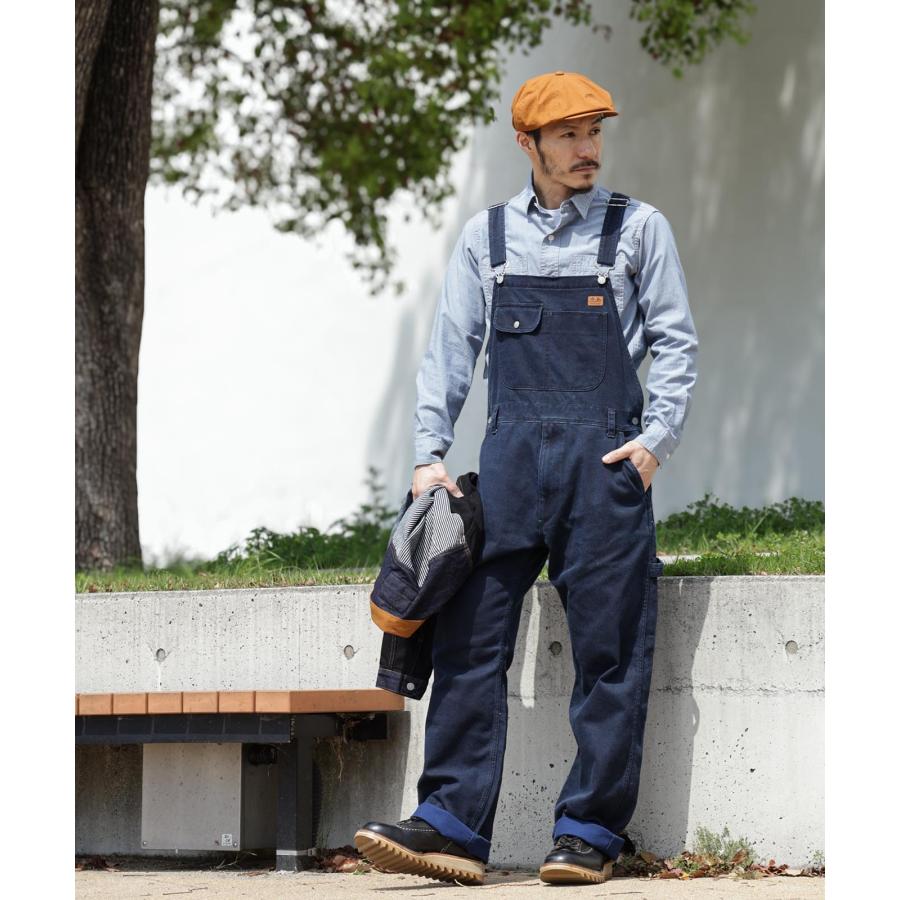 児島ジーンズ 公式通販 刺し子 オーバーオール kojimagenes RNB-1405 | 児島ジーンズ | 05