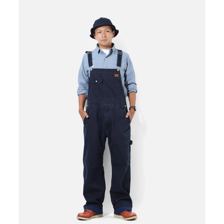 児島ジーンズ 公式通販 刺し子 オーバーオール kojimagenes RNB-1405 | 児島ジーンズ | 07