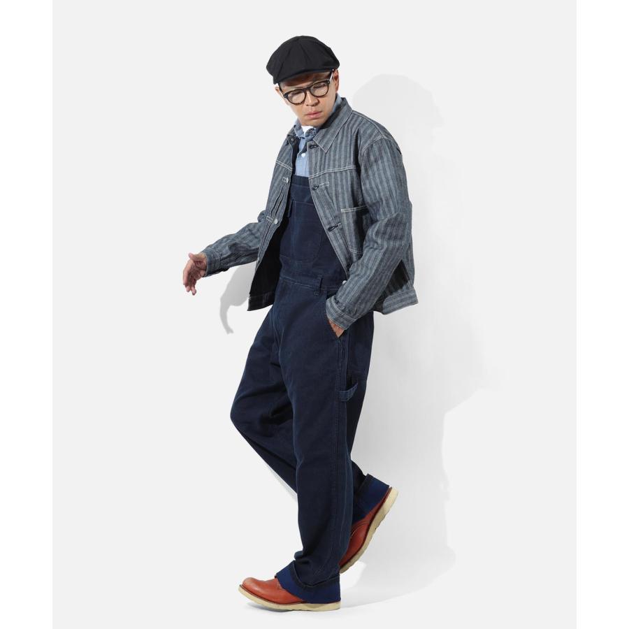 児島ジーンズ 公式通販 刺し子 オーバーオール kojimagenes RNB-1405 | 児島ジーンズ | 09