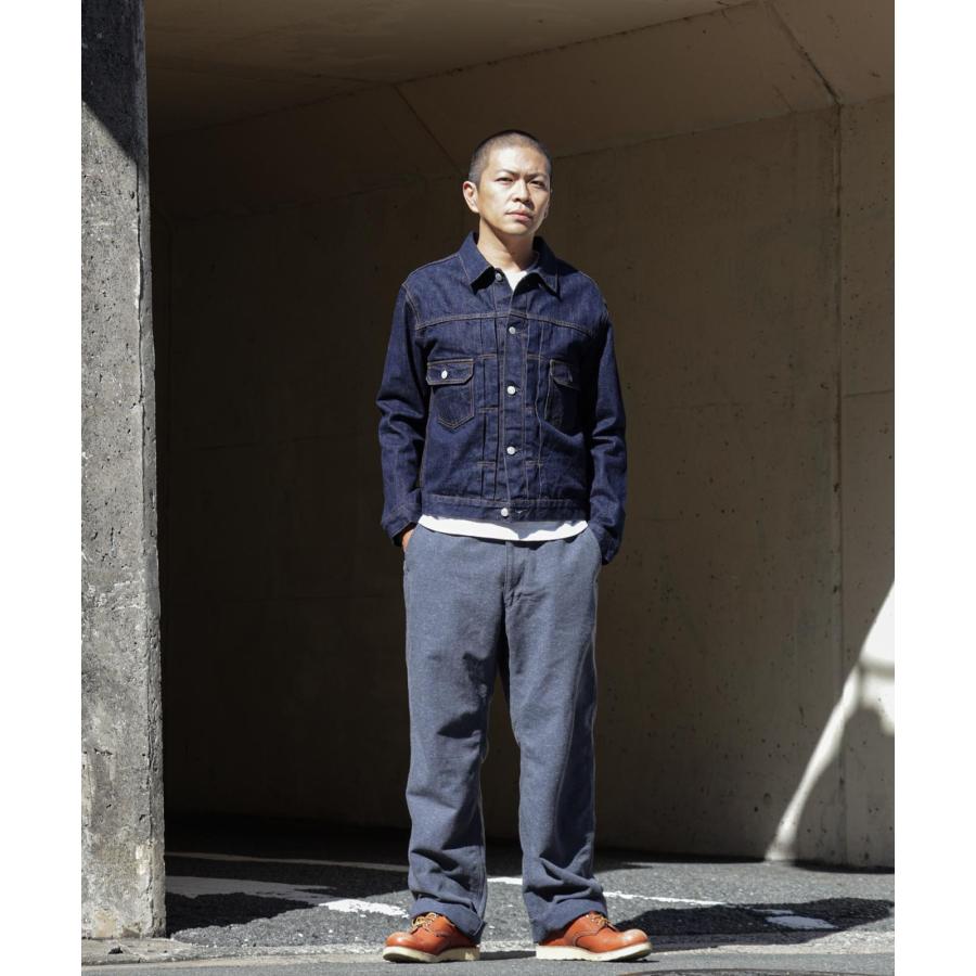 児島ジーンズ 公式通販 ネップ ヘリンボーンパンツ kojimagenes RNB