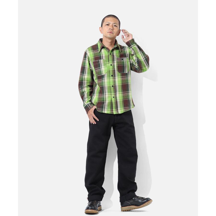 児島ジーンズ 公式通販 13oz ブラックドット セルビッチ ワイドデニム kojimagenes RNB-1412 | 児島ジーンズ | 06