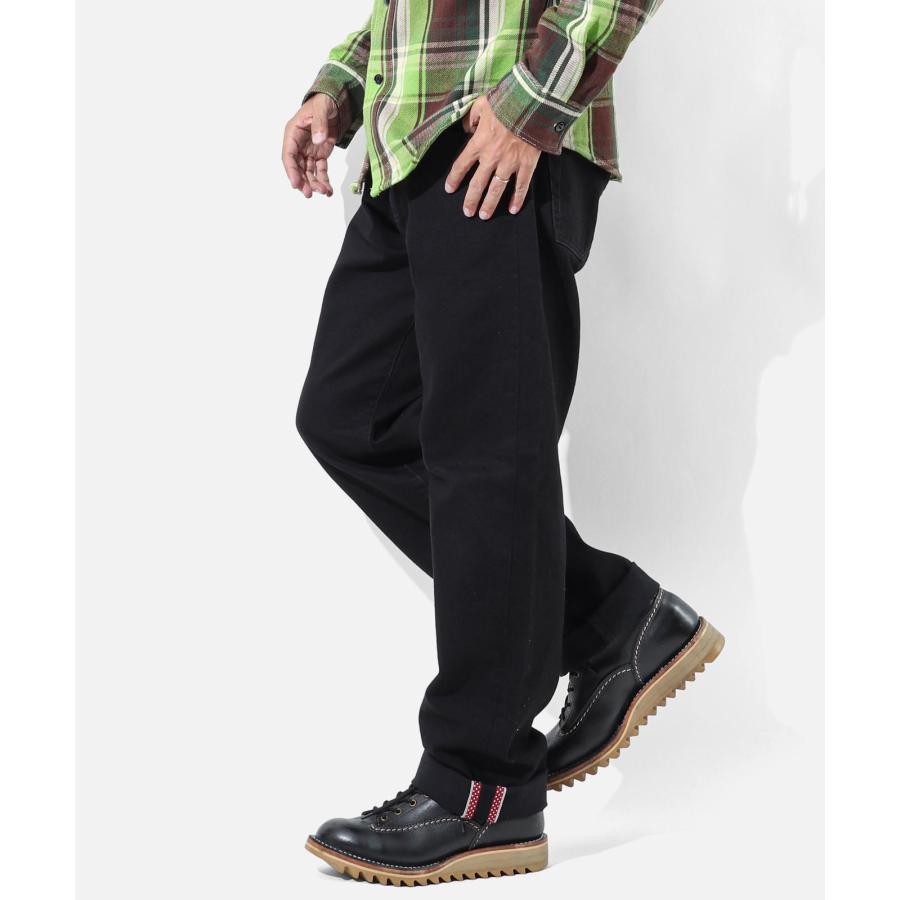 児島ジーンズ 公式通販 13oz ブラックドット セルビッチ ワイドデニム kojimagenes RNB-1412 | 児島ジーンズ | 07