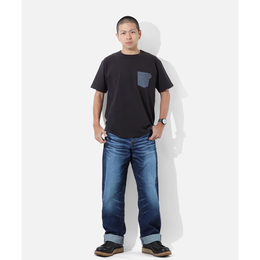 児島ジーンズ 公式通販 13oz ワイドパンツ ユーズドウェル RNB-1417 | 児島ジーンズ | 05