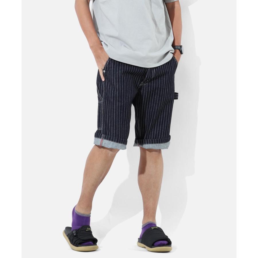 児島ジーンズ 公式通販 13oz ウォバッシュ ペインターショーツ RNB-1418 | 児島ジーンズ | 11