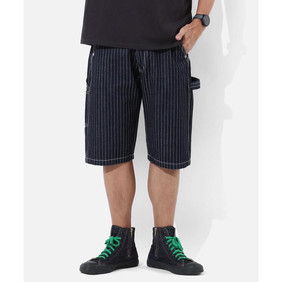 児島ジーンズ 公式通販 13oz ウォバッシュ ペインターショーツ RNB-1418 | 児島ジーンズ | 04