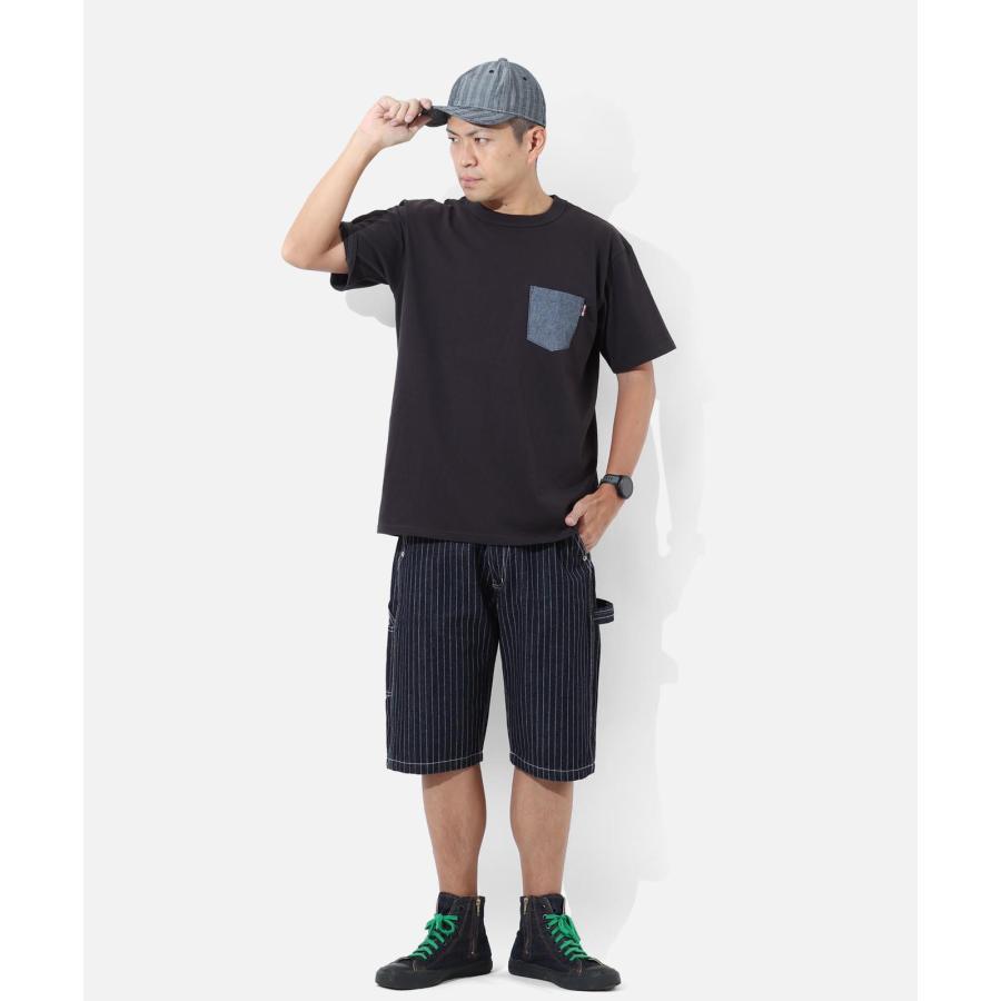 児島ジーンズ 公式通販 13oz ウォバッシュ ペインターショーツ RNB-1418 | 児島ジーンズ | 05