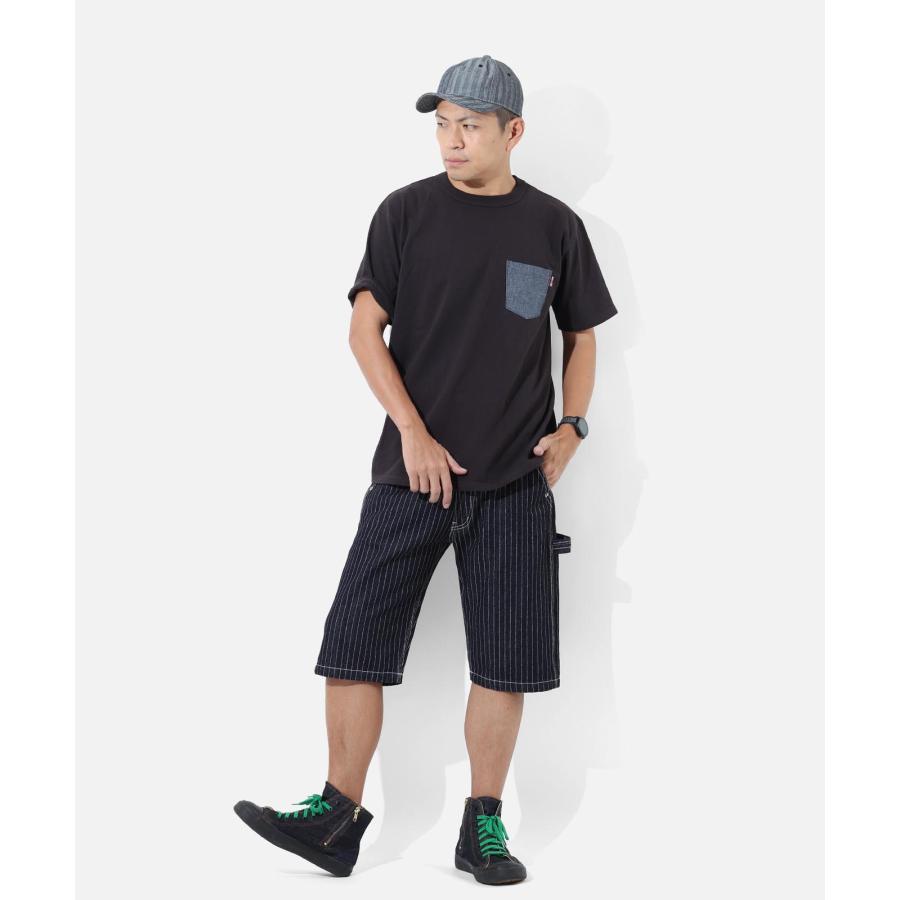 児島ジーンズ 公式通販 13oz ウォバッシュ ペインターショーツ RNB-1418 | 児島ジーンズ | 06