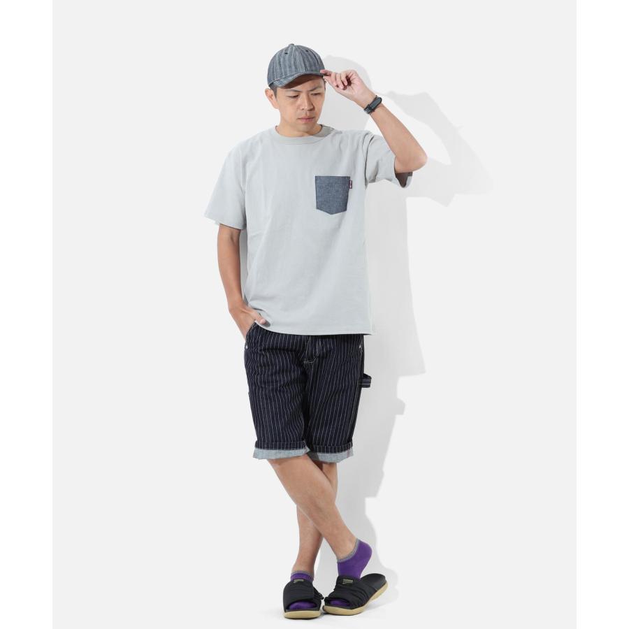 児島ジーンズ 公式通販 13oz ウォバッシュ ペインターショーツ RNB-1418 | 児島ジーンズ | 10