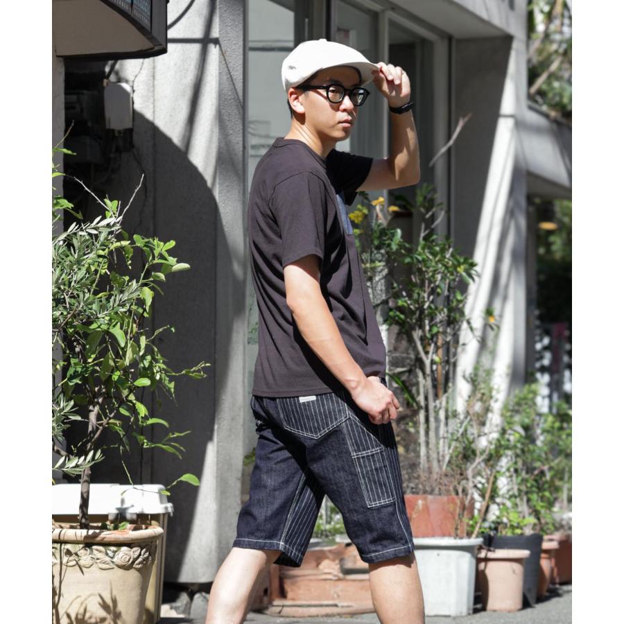 児島ジーンズ 公式通販 13oz ウォバッシュ コンボ ペインターショーツ RNB-1418C | 児島ジーンズ | 12