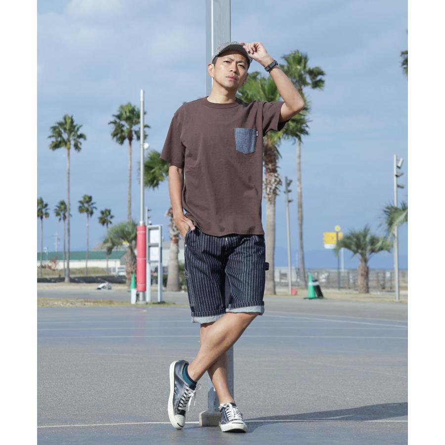 児島ジーンズ 公式通販 13oz ウォバッシュ コンボ ペインターショーツ RNB-1418C | 児島ジーンズ | 15