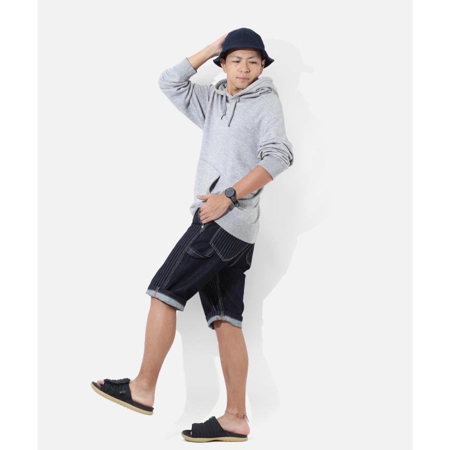 児島ジーンズ 公式通販 13oz ウォバッシュ コンボ ペインターショーツ RNB-1418C | 児島ジーンズ | 07