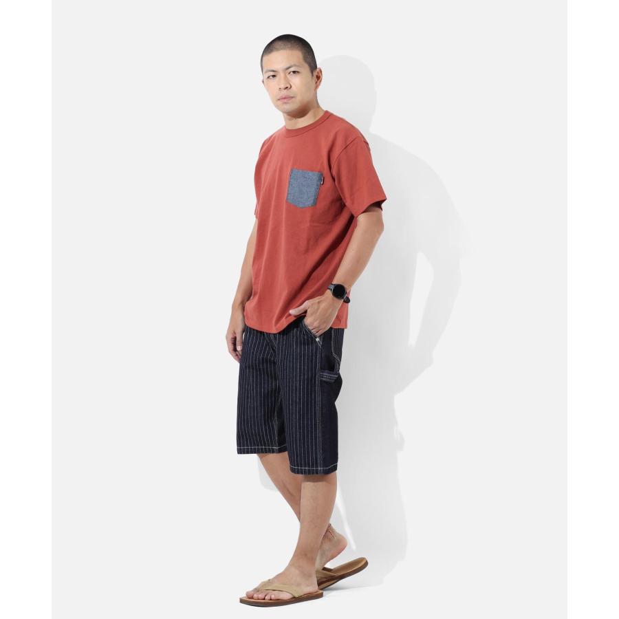 児島ジーンズ 公式通販 13oz ウォバッシュ コンボ ペインターショーツ RNB-1418C | 児島ジーンズ | 10