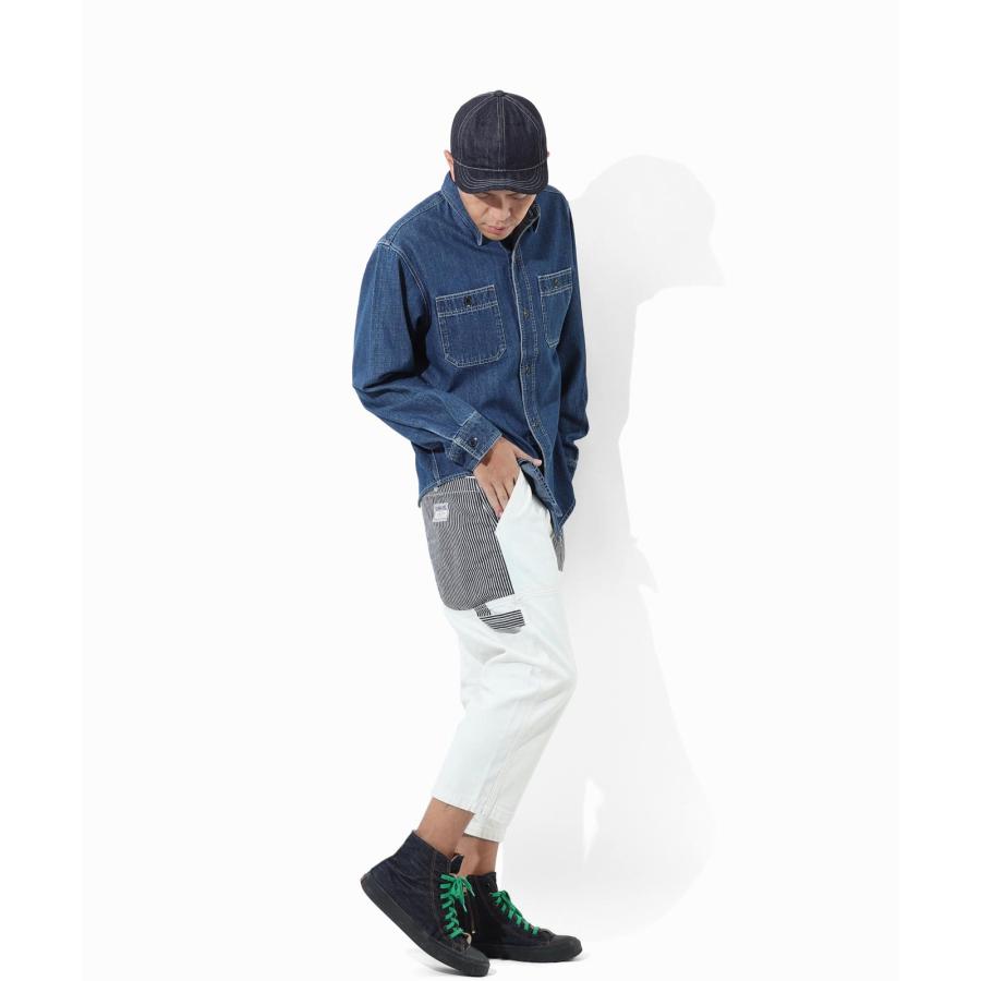 児島ジーンズ 公式通販 ガーデニング クロップドパンツ デニム RNB-1419 | 児島ジーンズ | 12