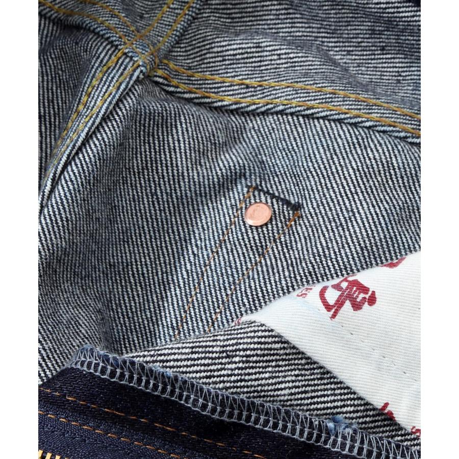 児島ジーンズ 公式通販 22oz セルビッチ ワイド デニム RNB-1427 | 児島ジーンズ | 15